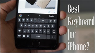 BEST Keyboard for iPhone? GBoard Keyboard Review!