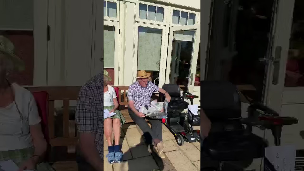 Residents of Thurlaston Meadows enjoying the sunshine, Safe & Sound during the Covid-19 outbreak.