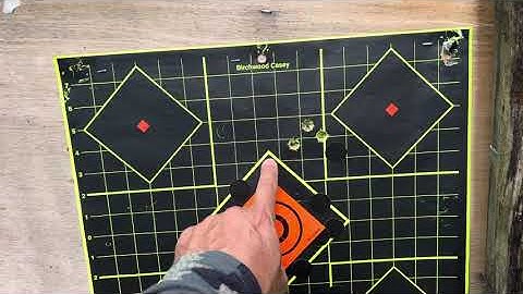 1 MOA group with CVA Paramount Pro .45 Cal Muzzleloader