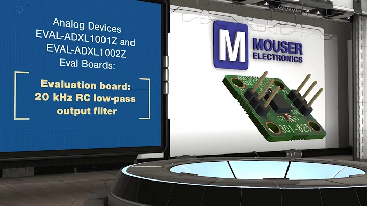 Analog Devices EVAL-ADXL1001Z/1002Z Evaluation Boards | New Product Brief