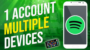 Can You Have One Account Open On 2 Devices On Spotify?