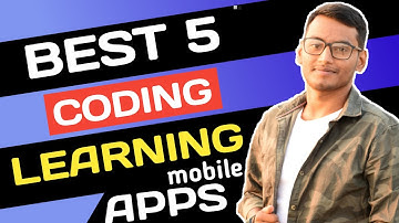 Top Best 5 Coding learning mobile Apps || Programming learning apps