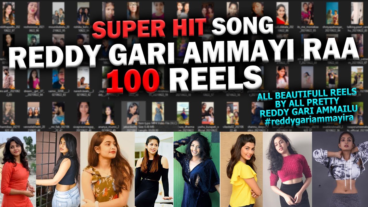 Reddy Gari Ammayi Raa  100 REELS Instagram Celebrities and Beautiful Girls  Creative Culture