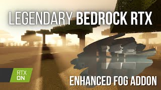 Legendary Bedrock RTX + New Enhanced Fog Addon - Comparison Showcase - Minecraft Bedrock RTX