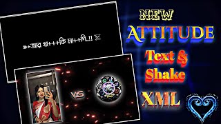Attitude Lyric Video Editing in Alight Motion | Text Animation &amp; Shake Effect XML 2026 #xml #xmlfile