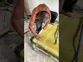 Skilled Craftsman Building Bed from Raw Bamboo