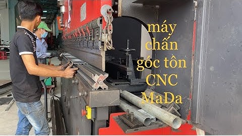Máy chấn tôn thuỷ lực CNC mada 1703
