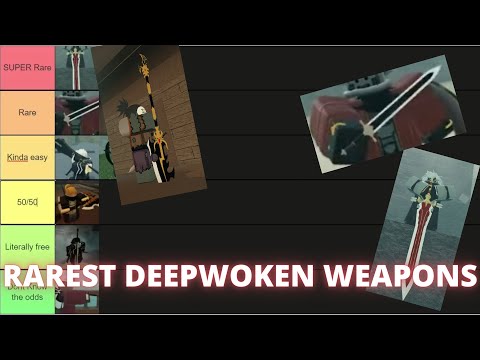 Deepwoken: The Rarest Weapons in Game! 