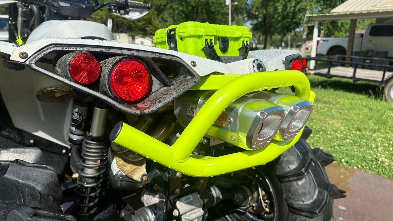 2024 Can Am Renegade 1000 RJWC Dual Exhaust ￼Install ➕White Secondary Spring Swap➕