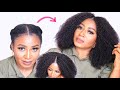 NO GLUE 😱 NO LACE NO LEAVE OUT FLAWLESS INSTAL &quot;I PART&quot; WIG || ILIKEHAIR
