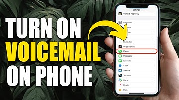 How To Turn On Voicemail On Phone | Setup Voicemain On Phone