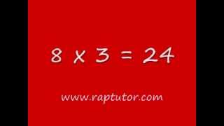 Rap Tutor Multiplication Song, 8's