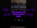 top 5 platform to practice hacking legally | learn hacking with android