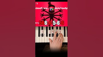 Happy Place 2/2 The Amazing Digital Circus Piano Tutorial #shorts