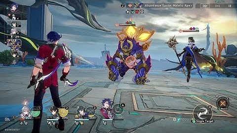 Lv. 20 Sampo & Dan Feng, 0 Cycle Clear, MoC 10, Ambrosial Arbor