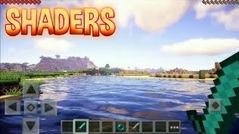 SHADER REALISTA PARA MINECRAFT PE 1.10/1.11