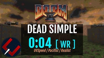 【WR】DOOM 2 MAP07 in 0:04 [UVSpeed / Pacifist]