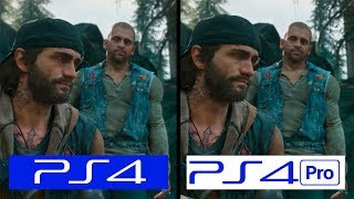 Days Gone | PS4 vs PS4 Pro | 4K Graphics & FPS Comparison