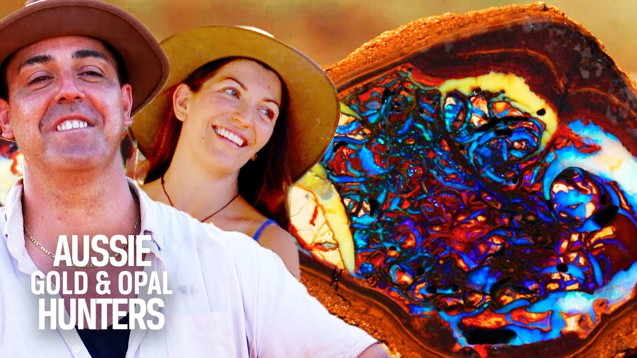 Opal Whisperers Hit the Motherload of Opals Outback Opal Hunters YouTube Opal Whisperers Hit the Motherload of Opals Outback Opal Hunters YouTube