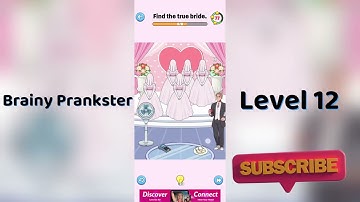 Brainy Prankster Level 12 Walkthrough | Step-by-Step Guide 🧠 #BrainyPrankster #GoAnswer