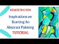 Get inspired abstract acrylic painting tutorial to kickstart your creativity