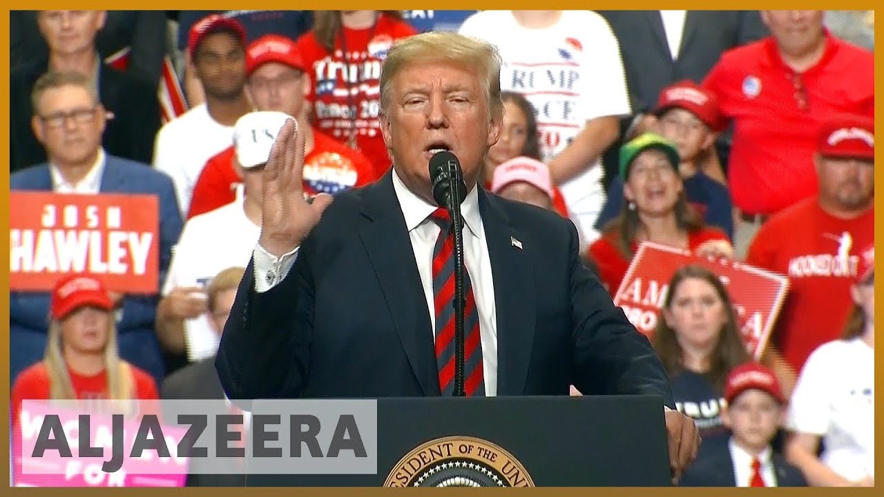 🇺🇸 ترامب يستجوب مُدّعية كافانو على تويتر | الجزيرة الإنجليزية