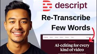 How To Re β Transcribe A Few Words In Descript