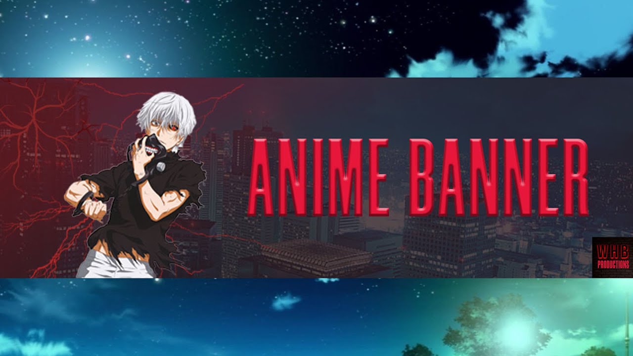 Twitch Banner Anime - Free Vectors & PSDs to Download