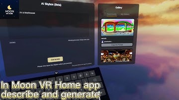 So effortless to get a new VR Quest Home! How to Generate and activate AI Skybox on Quest