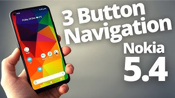 Nokia 5.4 : Add Navigation Bar Buttons & Swap from Gesture Control ( Back, Home,App Drawer)