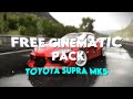 Toyota supra mk5  clip pack  4k