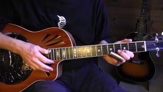 slide guitar lesson - booze and blues - open g tuning - free tab