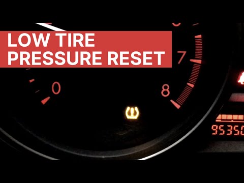 How to Reset Mazda 3 Tire Pressure Sensor