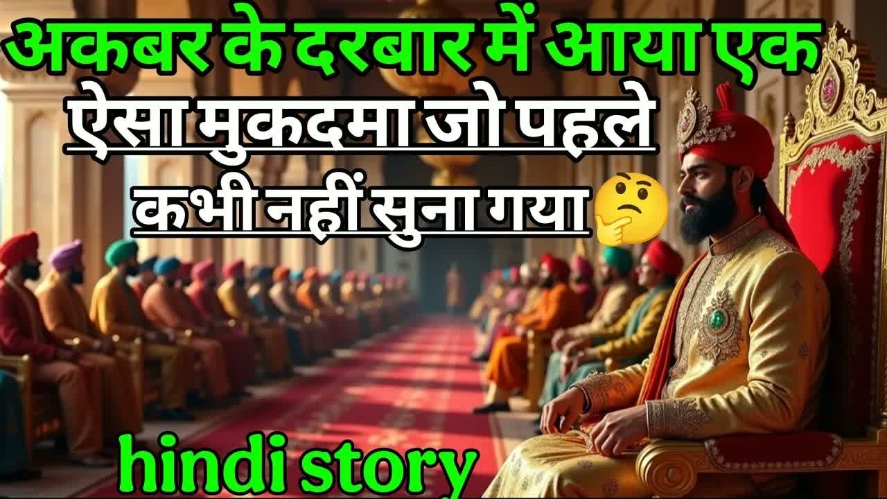 अकबर के दरबार में आया अनोखा मुकदमा ｜ akbar birbal ki kahani ｜ new majedar story ｜ kahanya ｜ stores ｜