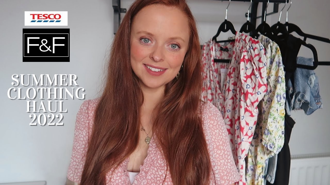 TESCO FLORENCE & FRED F&F CLOTHING HAUL AND TRY ON