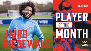 JAIRO RIEDEWALD | W88 Player of the Month October