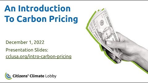 CCL Training: An Introduction To Carbon Pricing