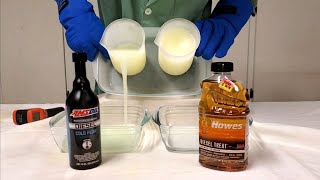 AMSOIL vs Howes Diesel Treat Cold Flow ANTI-GEL Diesel fuel additive Test