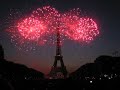 Firework before Tour Eiffel