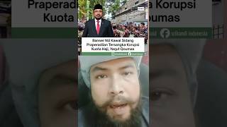 Banser kawal yaqut tersangka korupsi kuota haji saat sidang