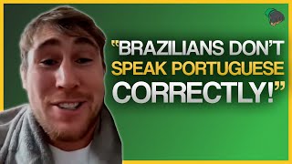 How did Darren Till learn to speak Portuguese fluently? (subtitled)