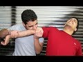 تعمل إيه لو في شخص عضك ؟ قتال الشارع | موقف زبالة  Self Defense against Biting