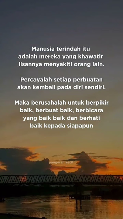 Ucapan yang menyakiti seseorang - motivasi kata kata