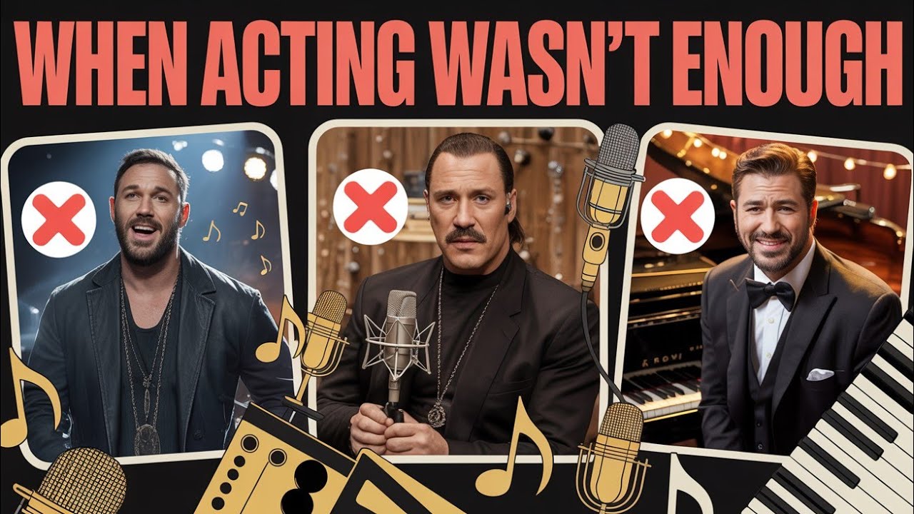 Actors Who Failed as Pop Stars