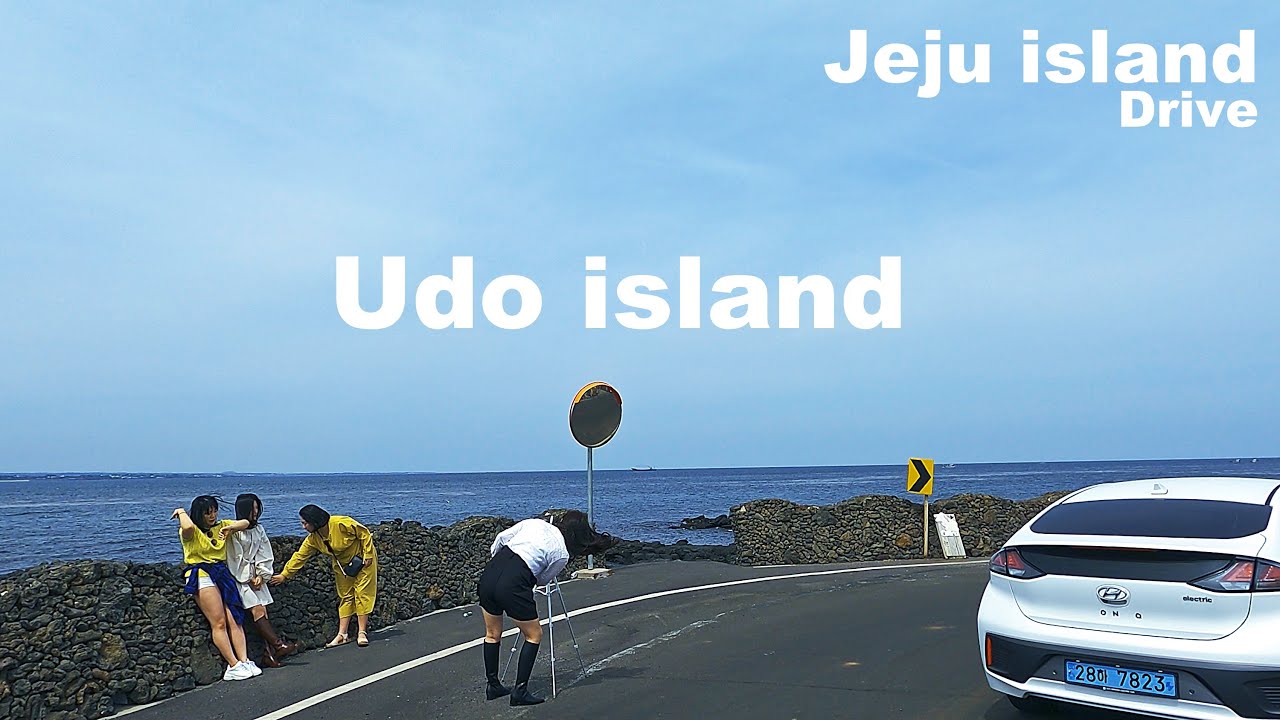 Udo, Jeju - Driving in Udo, Jeju Island - 4K Korea drive
