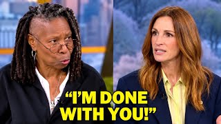 Details Julia Roberts Walks Off The View After Whoopi Goldberg Pushes Too Far Update