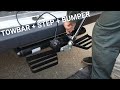 How To Install A Ford Transit Van Tow Bar & Camper Rear Step + New Rear Bumper | 009