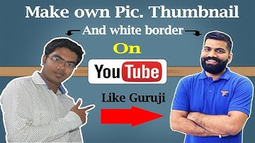 [PC] How to make outline on photo like technical guruji !hindi/Urdu