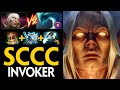 EPIC SCCC INVOKER AGAINST MASTER TIER MORPHLING MID | NEW ITEM BUILD GLEIPNIR | Dota 2 Invoker