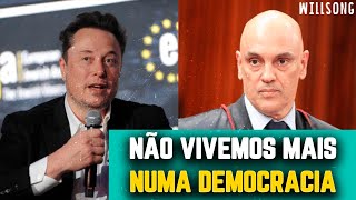 Elon Musk sobe tom e diz que Moraes “interferiu nas eleições do Brasil”